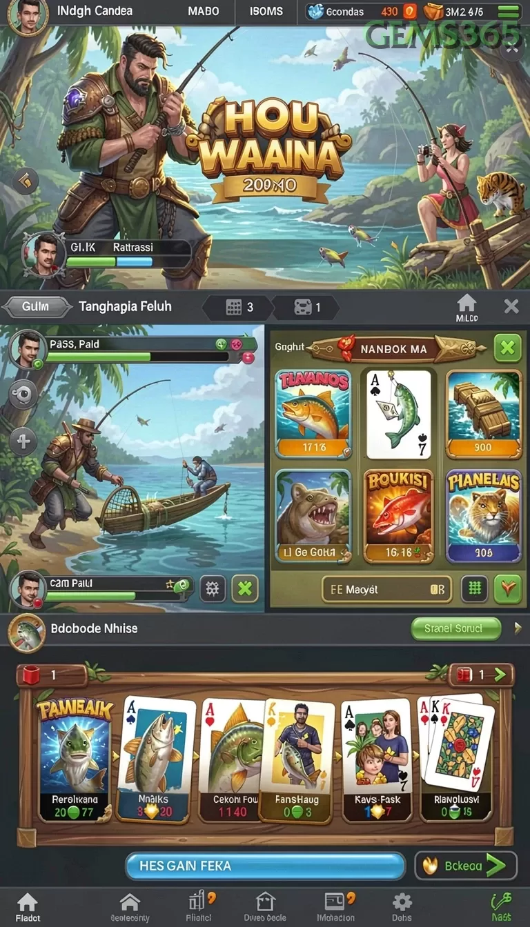 Pratinjau antarmuka gems365 — aplikasi APK resmi Android v2.5.6